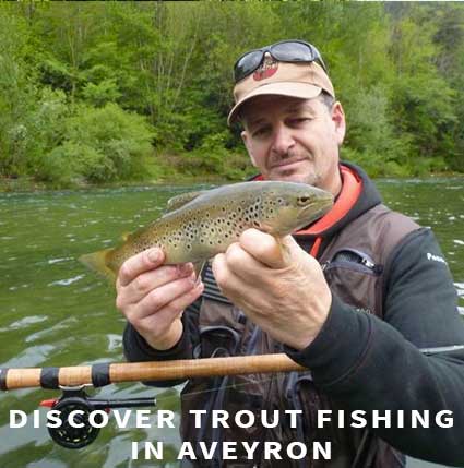 Discover trout fishing in Aveyron